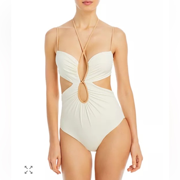 Zazibar Ruched One-Piece Swimsuit - Picture 1 of 13